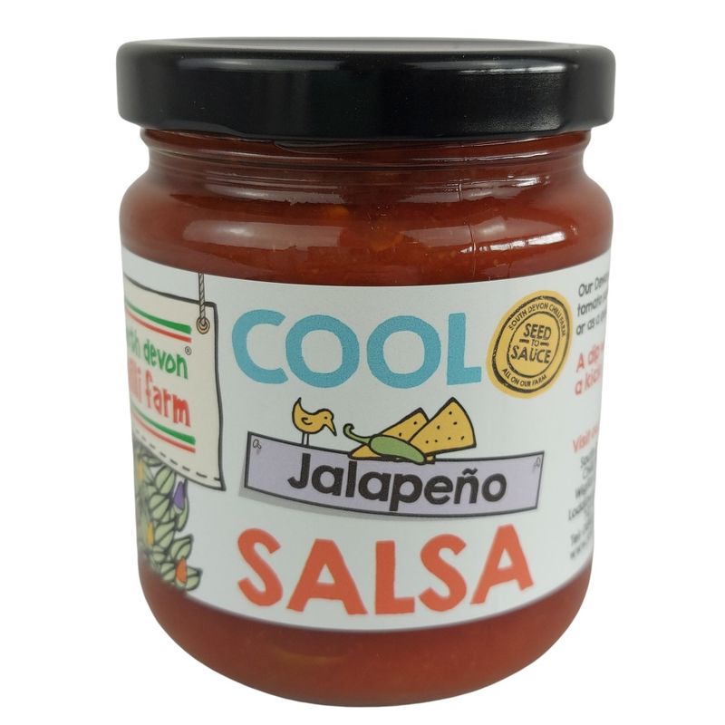 South Devon Chili Farm Cool Jalapeno Salsa 230g