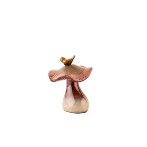 Hovedbilde Mushroom/Bird 13x10 cm Rosa Multi