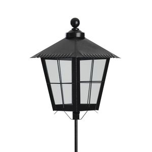 Hovedbilde GRAVLYKTA LITEN M KULA SVART H25CM