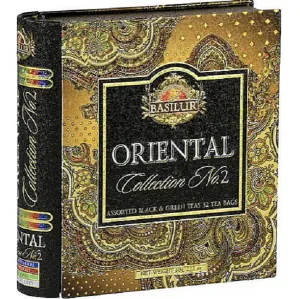 Hovedbilde BASILUR Book Assorted Orient Tin Caddy 32