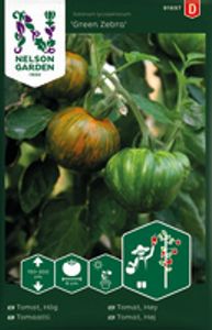 Hovedbilde Tomat, H&oslash;y, Green Zebra