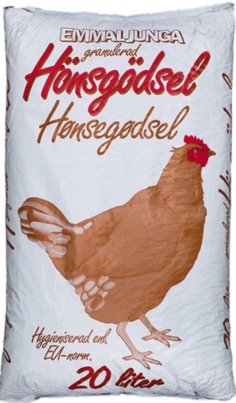 Hønsegjødsel 16l
