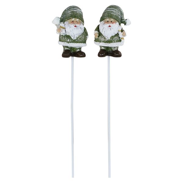 Alve Tomtesticks (24 - Green 3,5x7cm + Sticks