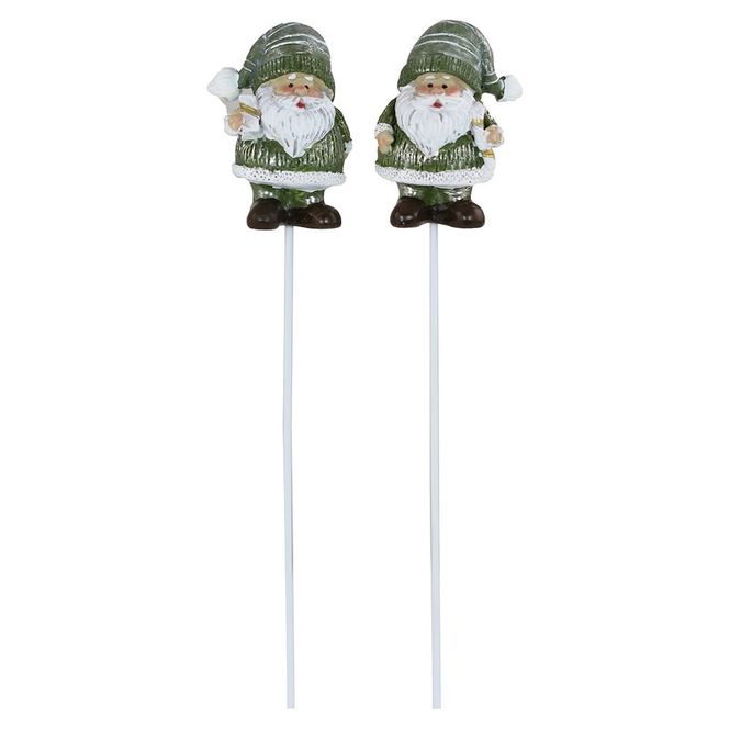 Hovedbilde Alve Tomtesticks (24 - Green 3,5x7cm + Sticks